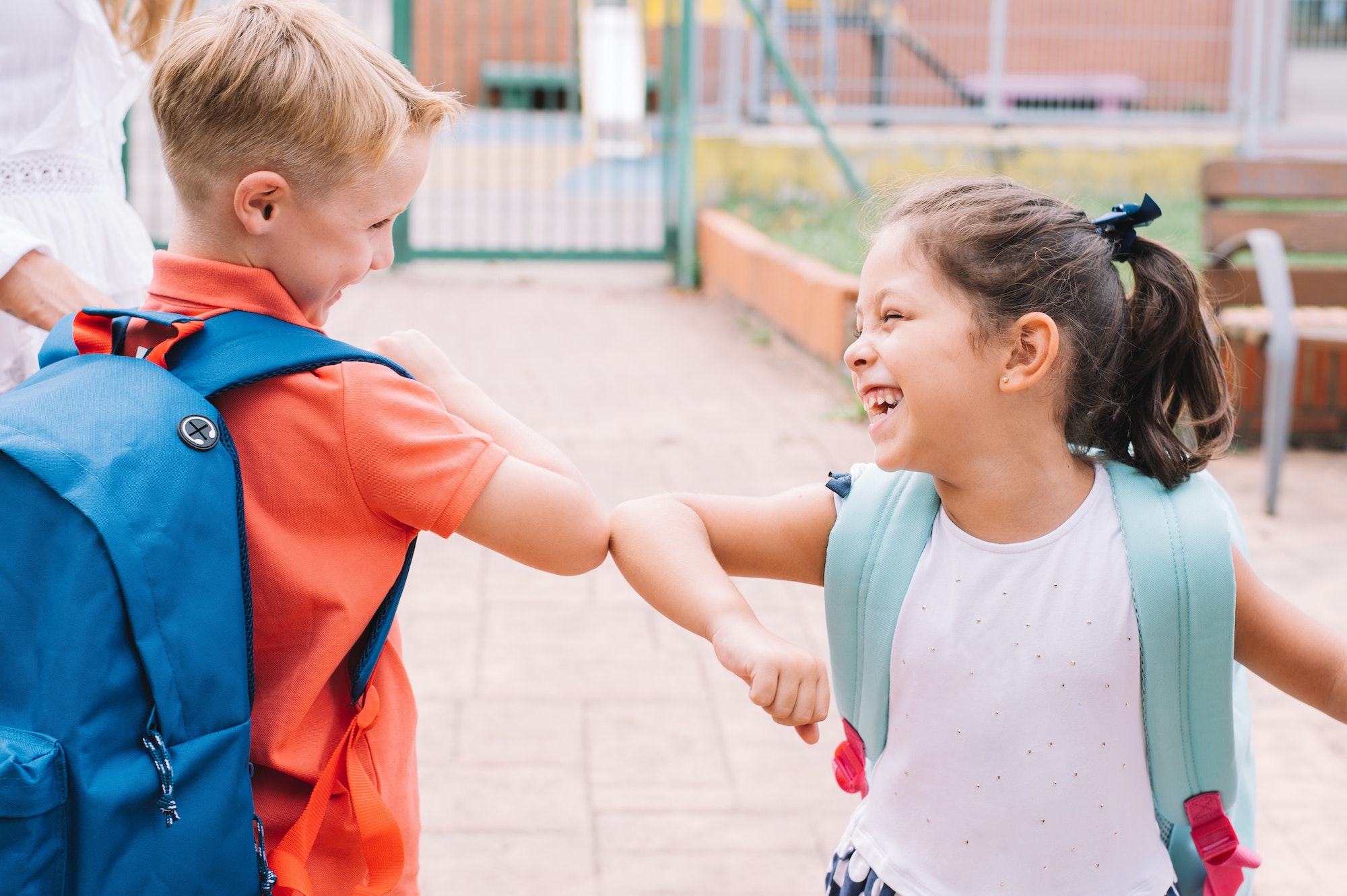 Children going back to school after covid-19 and pandemic lock down